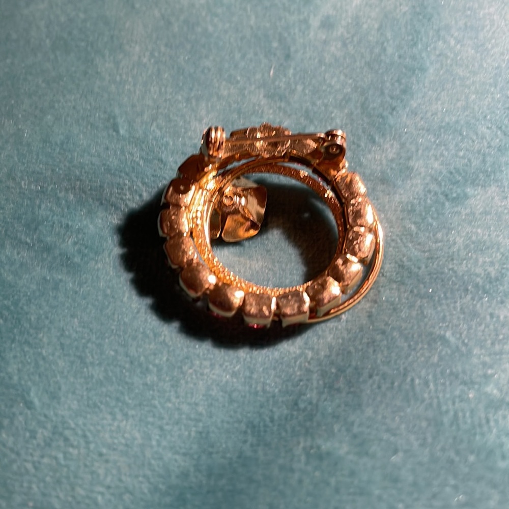 Vintage Pin Rhinestone Brooch - Picture 3 of 3